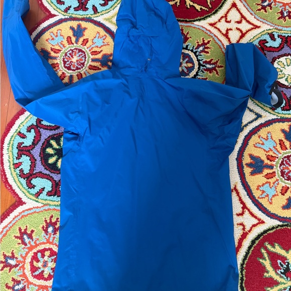 Patagonia Men’s Raincoat/Wind Breaker Blue Outdoor Jacket - Picture 3 of 5